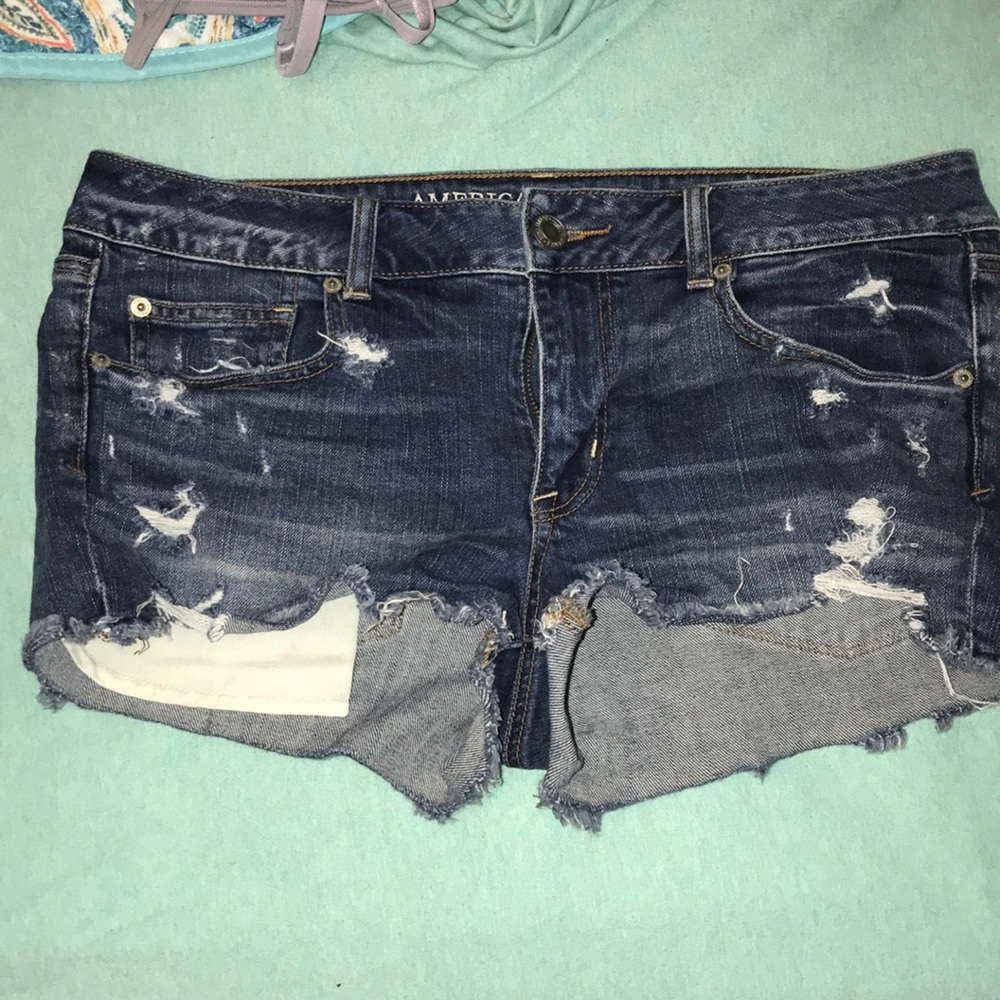 American eagle shortie shorts size 12
